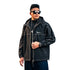 Casual Winter Fleece Men’s Zip-Up Plus Size Jacket