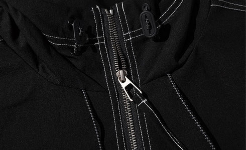 Casual Winter Fleece Men’s Zip-Up Plus Size Jacket