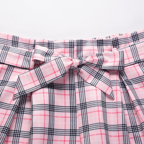 Casual Women's Double-breasted Shorts Two Piece Outfits