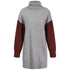 Casual Women's Loose Simple High Neck Knitted Dress
