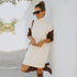 Casual Women's Loose Simple High Neck Knitted Dress