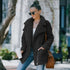 Casual Women's Stylish Outwear Lapel Open Front Long Plush Coat