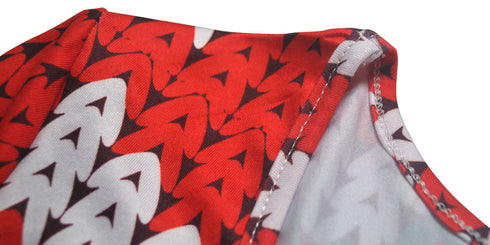 Christmas Pattern Women's Plus Size Two Piece Outfits