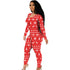 Christmas Pattern Women's Plus Size Two Piece Outfits