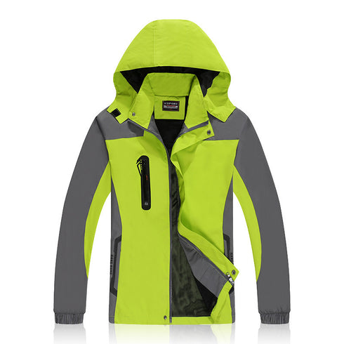 Winter Classic Unisex Full-Zip Waterproof Plus Size Jacket