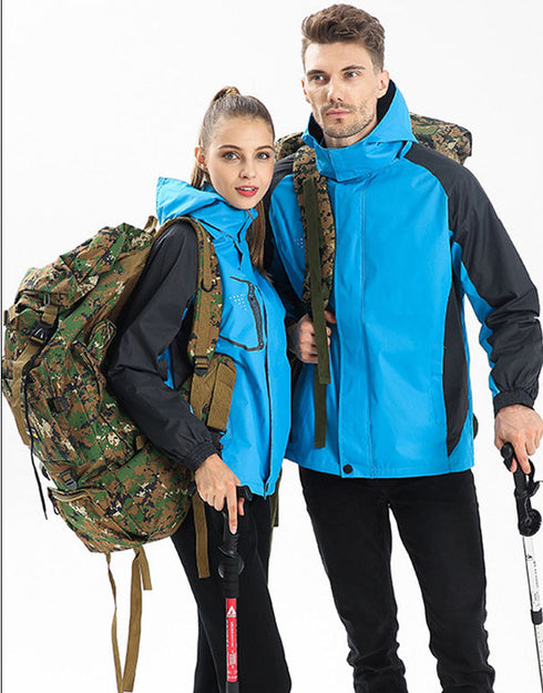 Winter Classic Unisex Full-Zip Waterproof Plus Size Jacket