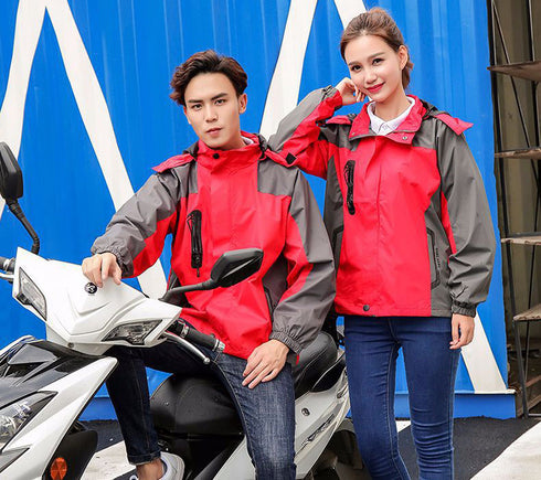 Winter Classic Unisex Full-Zip Waterproof Plus Size Jacket