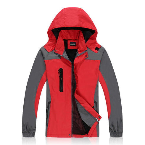 Winter Classic Unisex Full-Zip Waterproof Plus Size Jacket