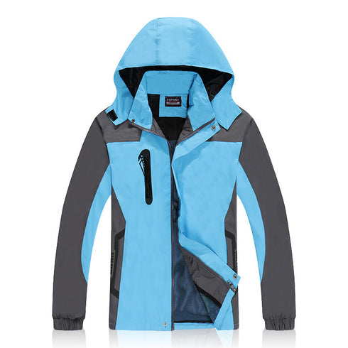 Winter Classic Unisex Full-Zip Waterproof Plus Size Jacket