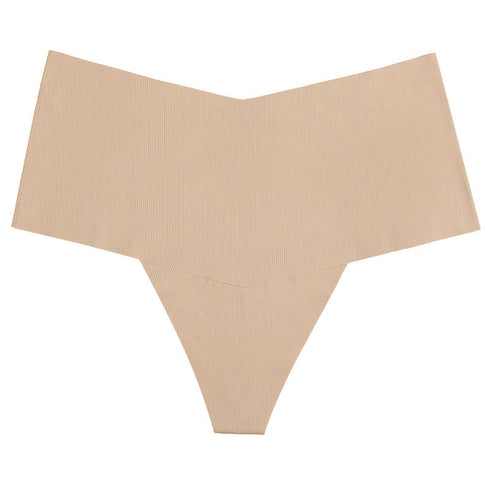 Comfort Mid Waisted Underpants Women's Thong Panties