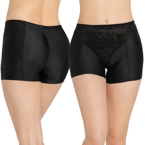 Comfy Breathable Women's Butt Lifter Hip Pads Short Underwear