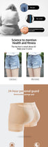 Comfy Breathable Women's Butt Lifter Hip Pads Short Underwear