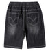 Comfy Loose Plus Size Mid Waist Denim Shorts For Men