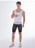 Compression Body Shaper Abdomen Control Tank Tops for Men