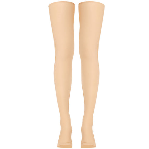 Compression Stockings for Women Thigh High Length Open Toe