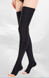 Compression Stockings for Women Thigh High Length Open Toe