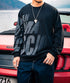 Cool Men's Fleece Hip Hop Print Causal Plus Size Sweatshirts
