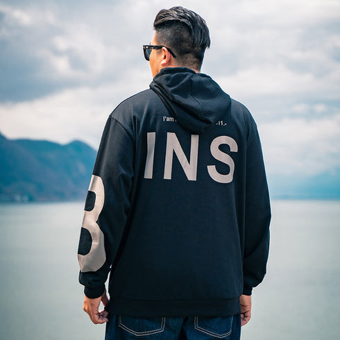 Cool Men's Hip Hop Print Causal Plus Size Hoodies