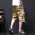 Cotton Men's Loose Fit Jogging Cargo Shorts