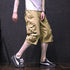Cotton Men's Loose Fit Jogging Cargo Shorts