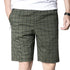 Cotton Men's Outdoor Casual Shorts with Zip Pockets
