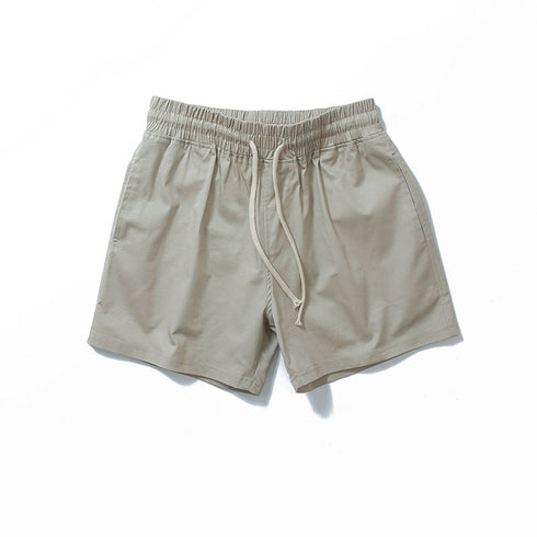 Cotton Men's Solid Causal Beach Shorts