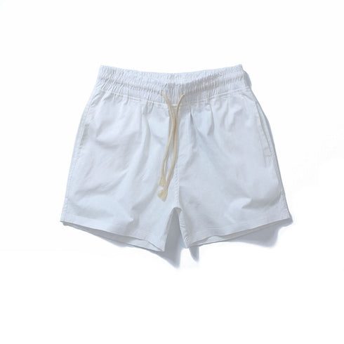 Cotton Men's Solid Causal Beach Shorts