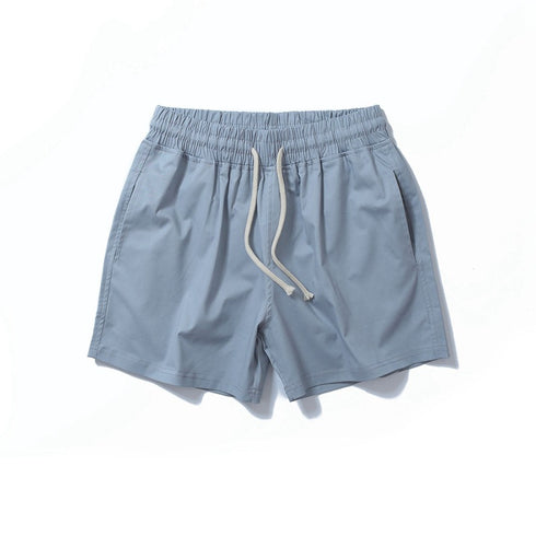 Cotton Men's Solid Causal Beach Shorts