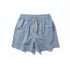 Cotton Men's Solid Causal Beach Shorts