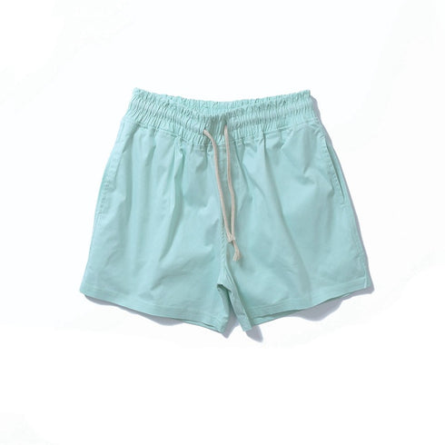 Cotton Men's Solid Causal Beach Shorts