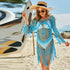 Cover Up Crochet Hollow Out Tassel Women's Tunics