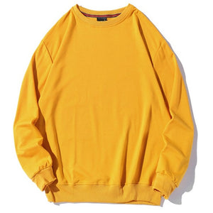 Plain Crewneck Plus Size Sweatshirt Unisex Sweatshirt