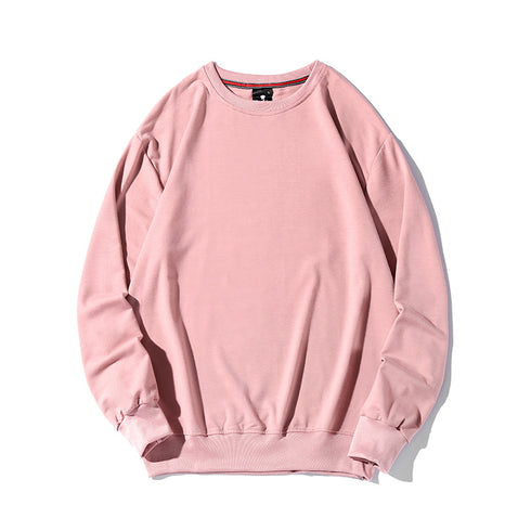 Plain Crewneck Plus Size Sweatshirt Unisex Sweatshirt