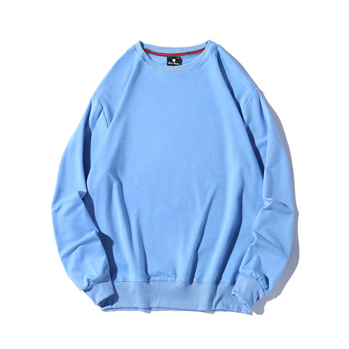 Plain Crewneck Plus Size Sweatshirt Unisex Sweatshirt