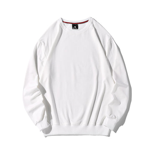 Plain Crewneck Plus Size Sweatshirt Unisex Sweatshirt