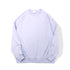 Plain Casual Crewneck Loose Unisex Pullover Sweatshirts