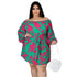 Cute Stylish Loose Women's Off Shoulder Print Dresses