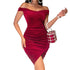 Elegant Women's Sexy Off Shoulder Bodycon Dresses