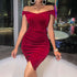 Elegant Women's Sexy Off Shoulder Bodycon Dresses