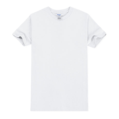 Essential Plus Size Short Sleeve Unisex Blank T-Shirt for Logo Print