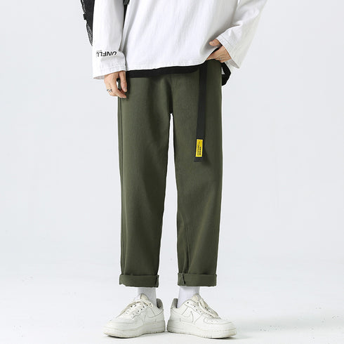 Fall Men's Straight Leg Loose Casual Denim Jean Pants