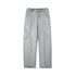 Fashion Baggy Men's Washed Casual Loose Denim Jeans