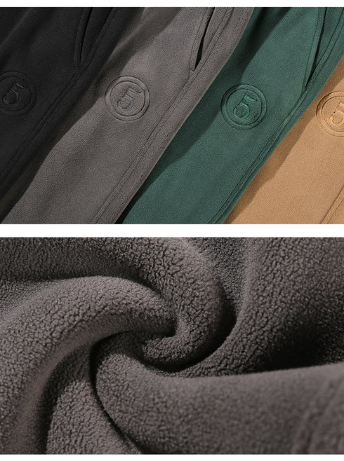 Fashion Joggers Sports Pants Fleece Gym Plus Size Training Trousers