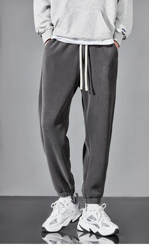 Fashion Joggers Sports Pants Fleece Gym Plus Size Training Trousers