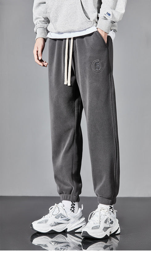 Fashion Joggers Sports Pants Fleece Gym Plus Size Training Trousers