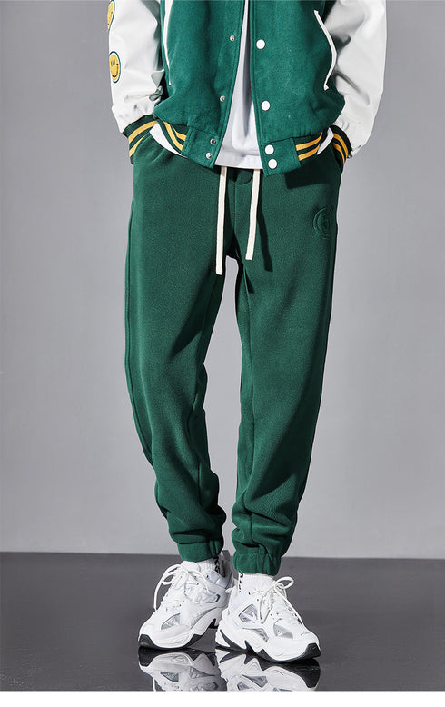 Fashion Joggers Sports Pants Fleece Gym Plus Size Training Trousers