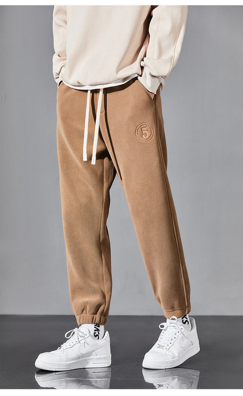 Fashion Joggers Sports Pants Fleece Gym Plus Size Training Trousers