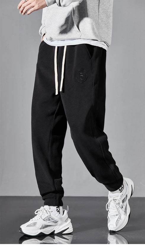Fashion Joggers Sports Pants Fleece Gym Plus Size Training Trousers