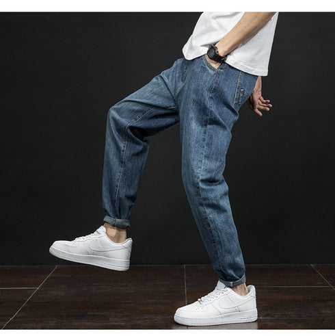 Fashion Loose Harem Denim Jeans for Men