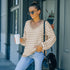 Fashion Loose Sweater Pullover V Neck Sweater Women's Knit Tops